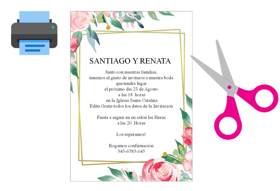 Formatos Para Hacer Invitaciones