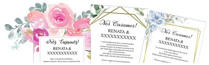 Invitaciones de Boda